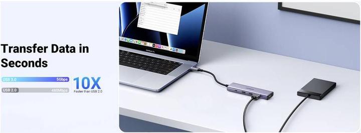 Immagine prodotto Ugreen CM511 (USB-C, 6 porte)