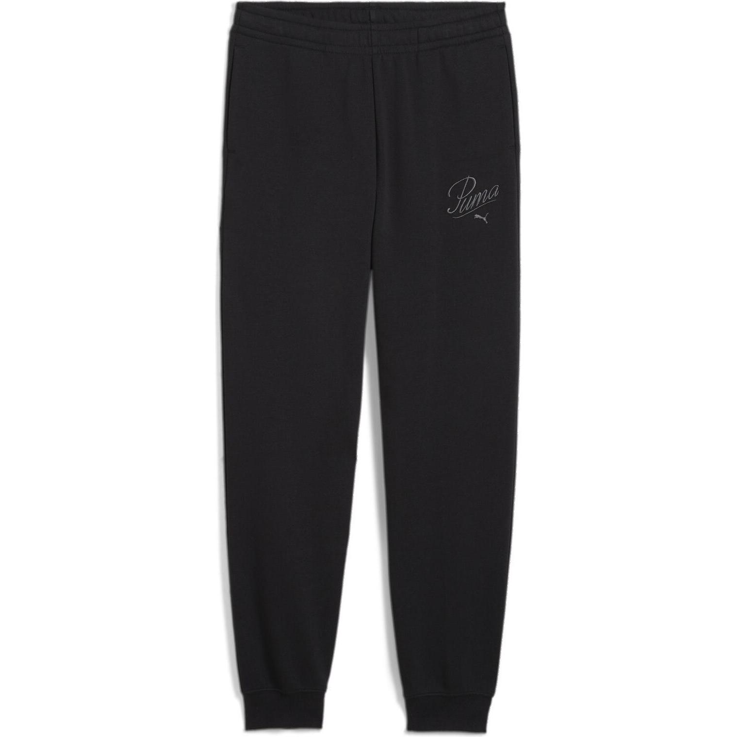 Thumbnail - Puma, Mädchen, Sporthose, ESS SCRIPT Sweatpants TR G (176), Schwarz, 176