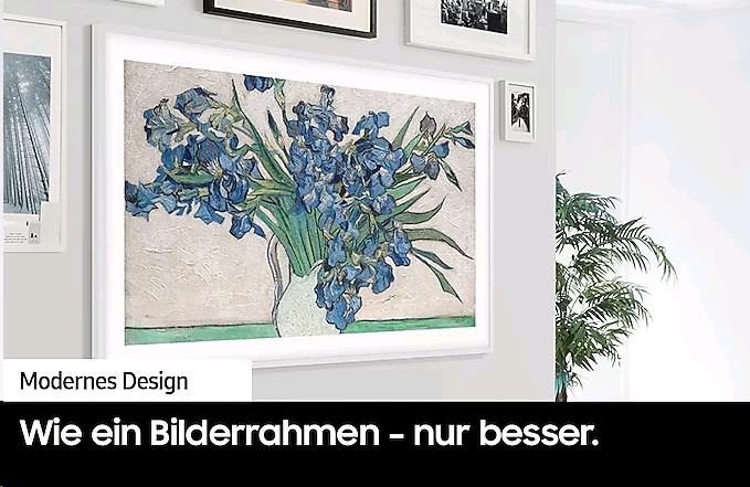 Productafbeelding Samsung De Frame QE75LS03DAUXZT 75 inch Smart (75", Het frame, QLED, 4K, 2024)