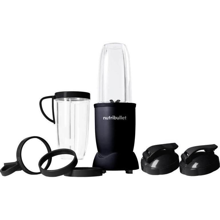 NutriBullet PRO Esclusivo Zwart, Frullatore a bicchiere, Trasparente, Nero