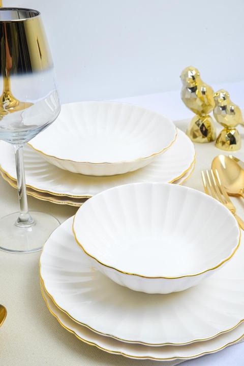 Actual product image Hermia Isıl Dinnex Dinner Set 24 Pieces (24 pcs.)