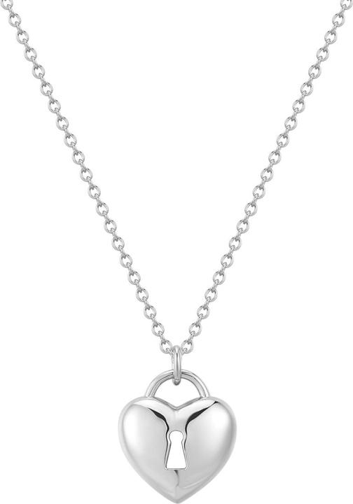 Immagine prodotto Rafaela Donata Damen Halskette Herz mit Schlüsselloch - 37576 (Argento)