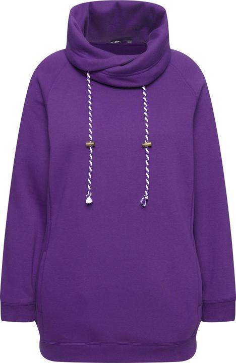 Produktbild Ulla Popken Sweatshirt, weiter Stehkragen, Taschen, Raglan-Langarm (68)
