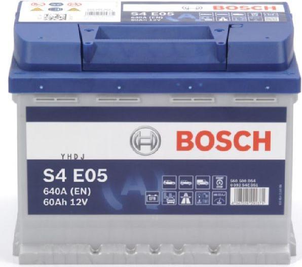 Immagine prodotto Bosch Automotive S4 E05 (12 V, 60 Ah, 640 A)