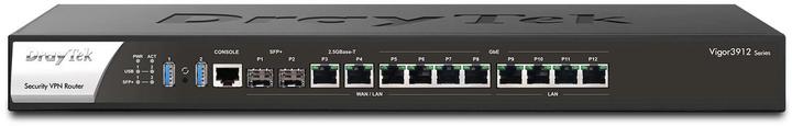 Actual product image Draytek Vigor 3912s high-performance multi-WAN router 10GbE retail