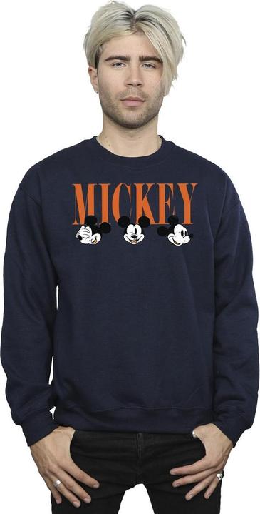 Immagine prodotto Disney Mickey Mouse Faces Felpa Uomo (L)