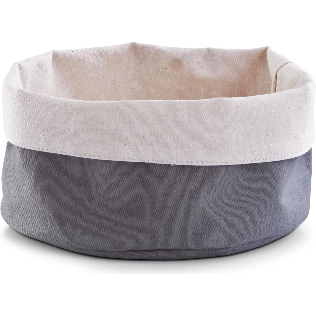 Thumbnail - Zeller Present Brotbeutel, Brotaufbewahrung, Grau, Beige