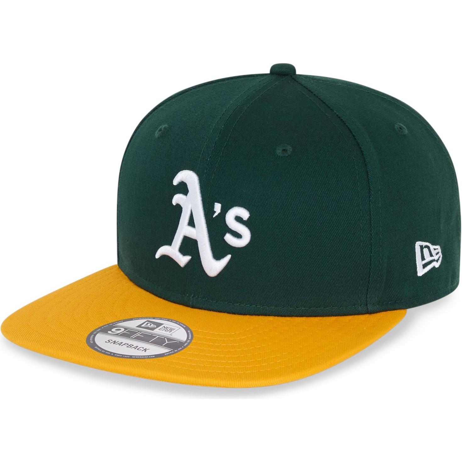 New Era, Herren, Cap, 9Fifty Snapback Cap - MLB Oakland Athletics - S/M, Grün, (M)