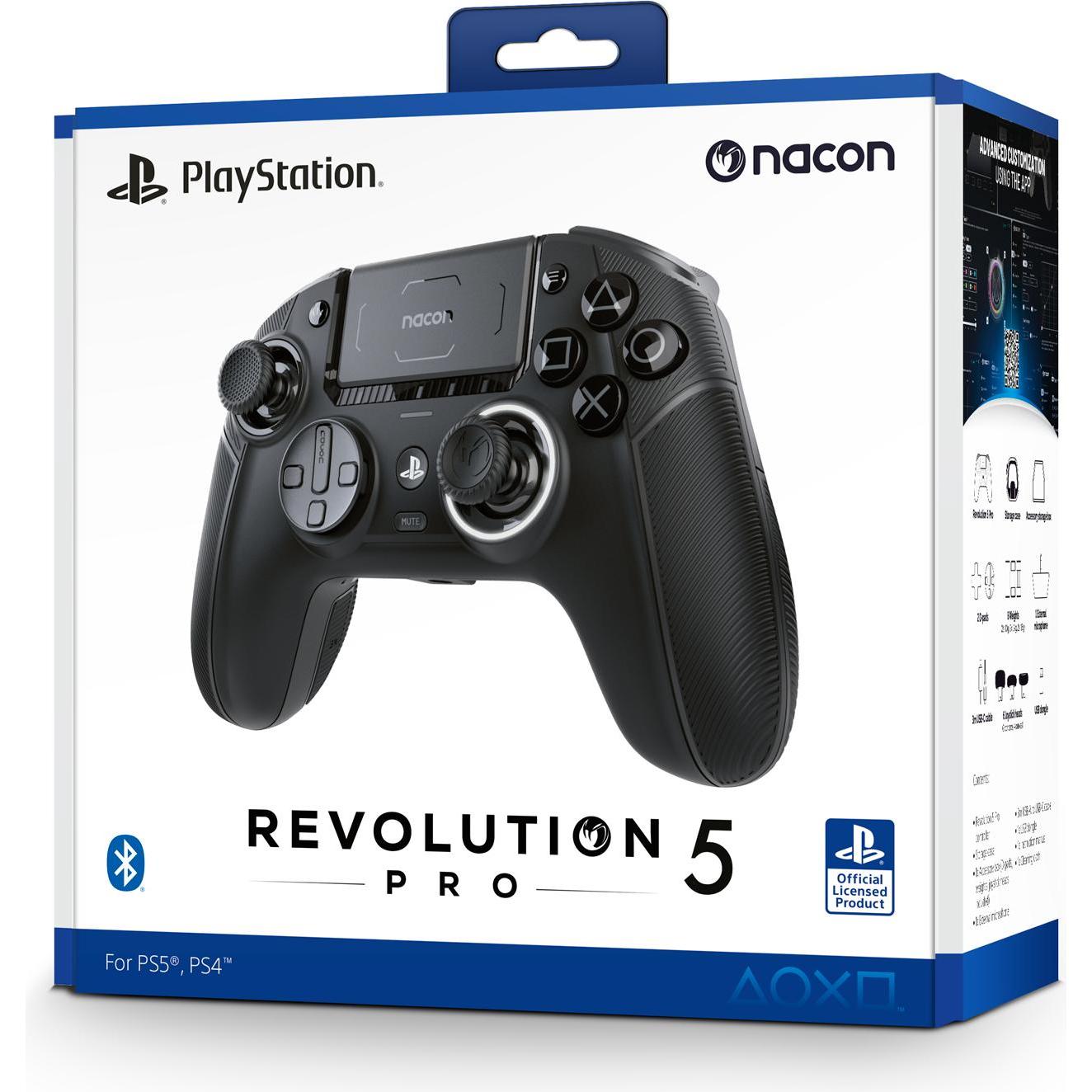 Thumbnail - Nacon Gaming Revolution 5 Pro (PS5, PS4), Gaming Controller, Schwarz