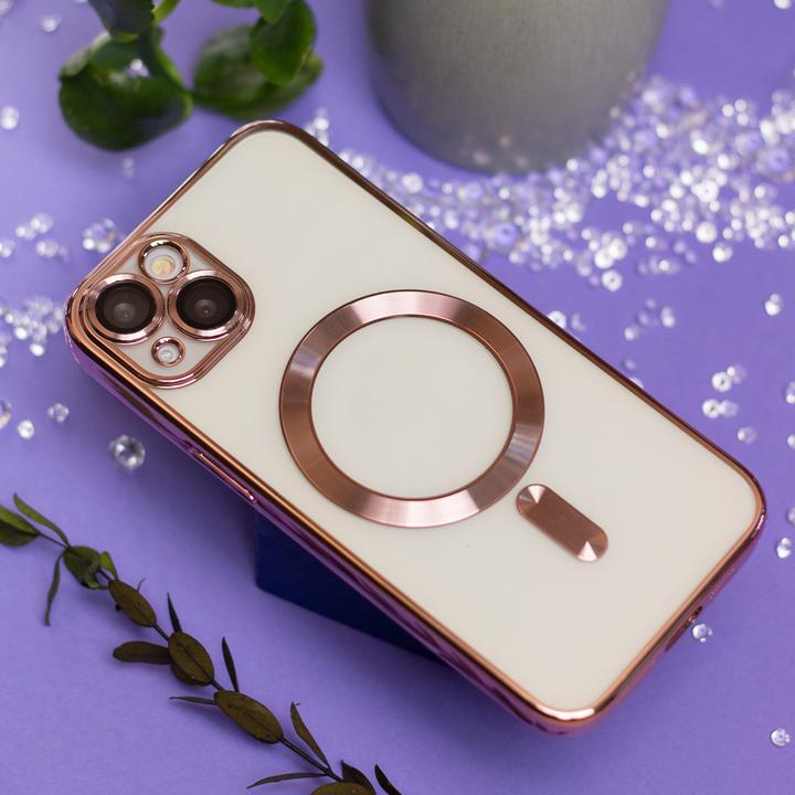 Produktbild OEM Color Chrome Mag case for iPhone 17 Pro Max rose gold (Apple iPhone 17 Pro Max)
