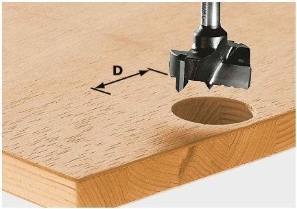 Actual product image Festool Fitting drill HW S8 D35 (35 mm)