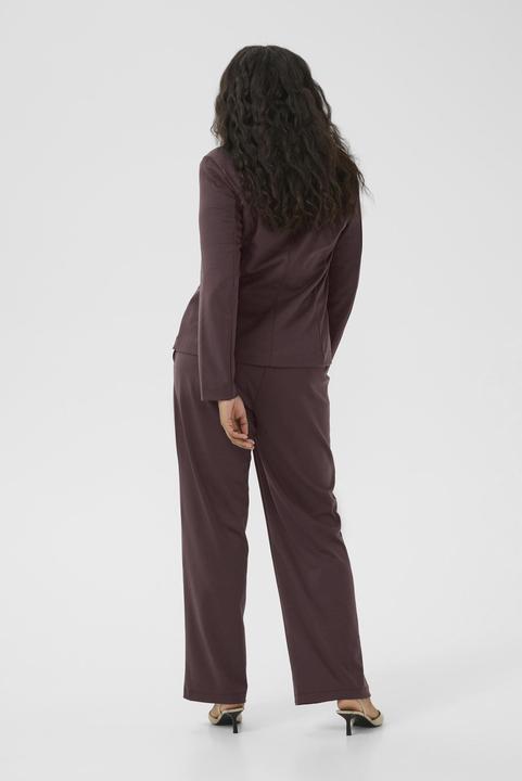 Actual product image Kaffe Curve Plus Size Blazer Long Sleeves Single Button Front Jersey (S)