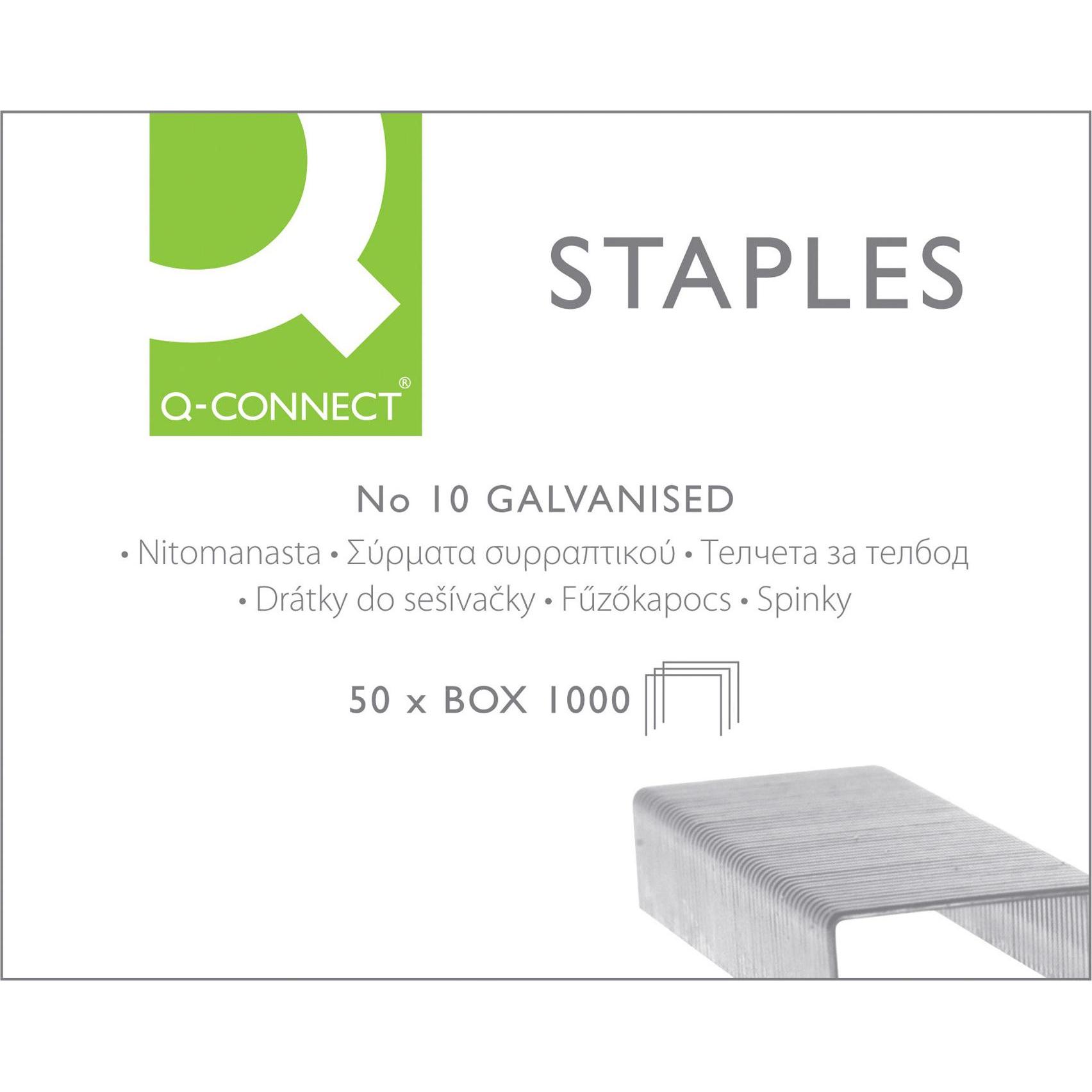 Q-Connect, Büroklammer, Heftklammern (1000 x)