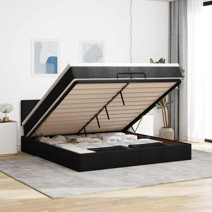 Produktbild vidaXL Ottoman-Bett (200 x 200 cm)