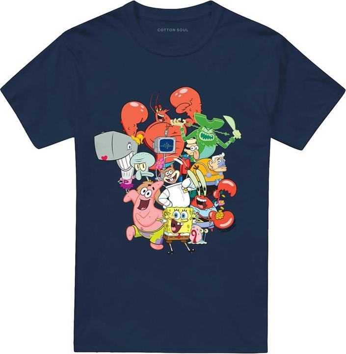 Produktbild Spongebob Squarepants The Whole Gang TShirt (L)