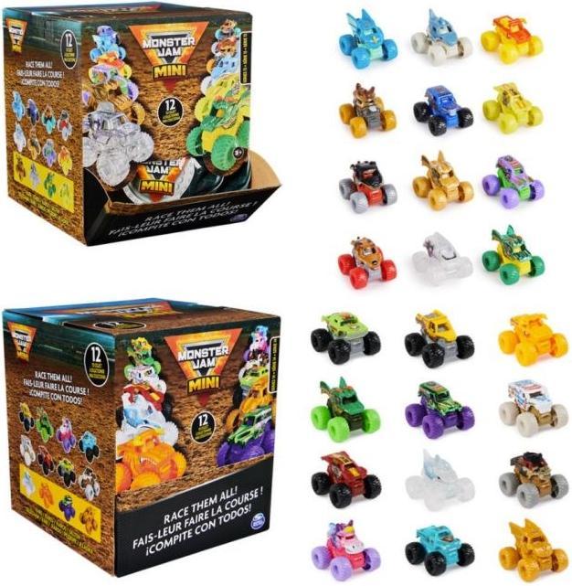 Actual product image Spin Master Monster Jam Mini Gold Dragon Mystery