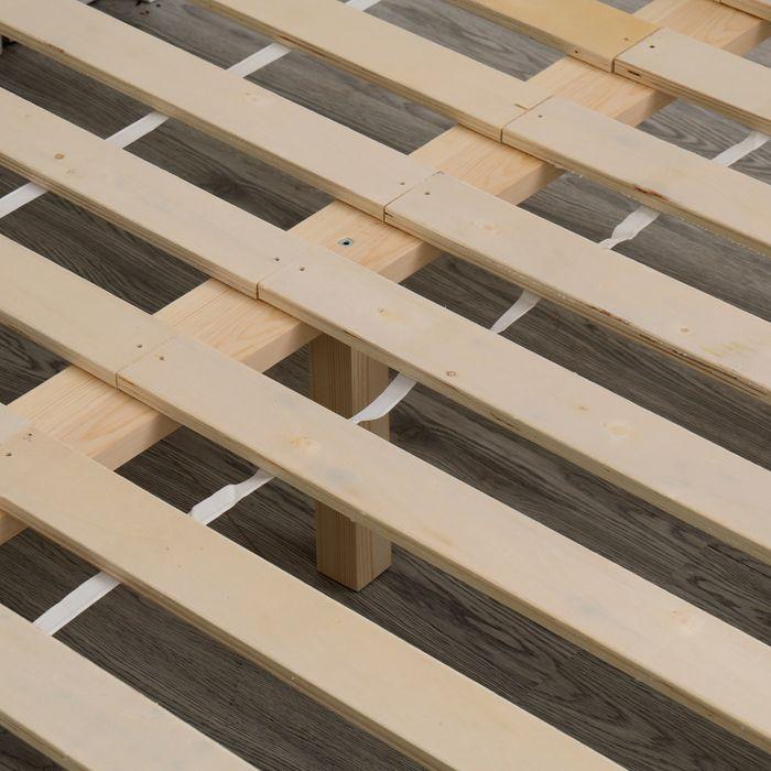Produktbild Swisshandel24 Hochbett Lilly 80x200 cm / 120x200 cm, weiss (90 x 200 cm)