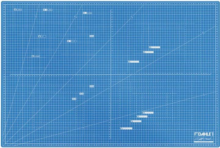 Actual product image Dahle Self-closing cutting mat with cut-resistant core (90 x 60 cm)
