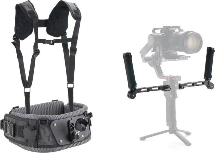 Immagine prodotto Tilta Sistema di supporto gimbal leggero a doppia impugnatura (Maniglia cardanica)