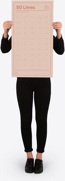 Immagine prodotto Doiy Interactive 50 Livres (FR) (35 x 64 cm)