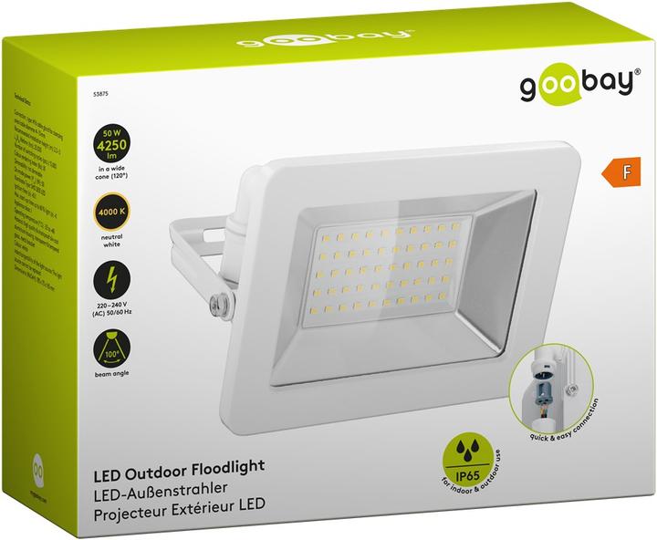 Produktbild Goobay LED-Aussenstrahler, 50 W (4260 lm, IP65)