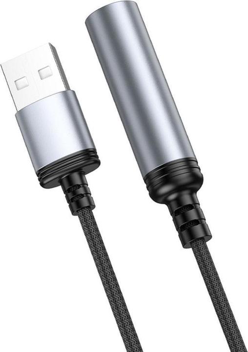 Produktbild Hoco Cigarette Lighter UA30, USB-A, 30cm, Grau