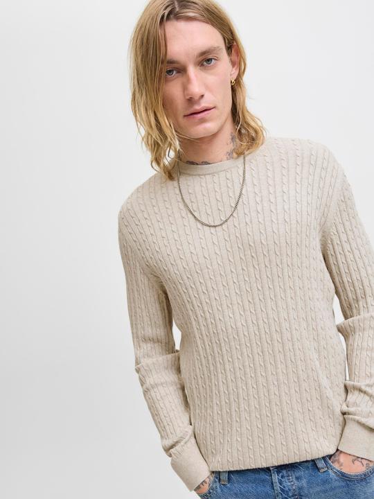 Produktbild Jack & Jones Jjeemil Knit Cable Crew Neck Noos (L)