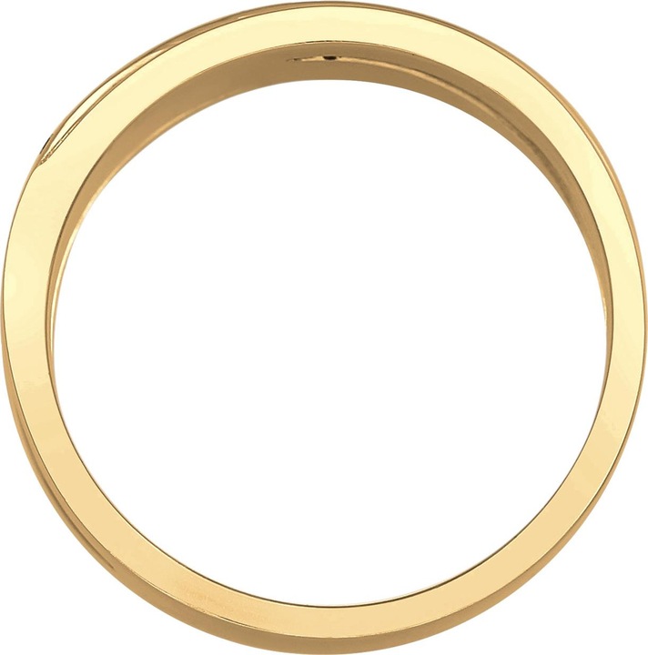 Produktbild Elli Ring Bandring Wickelring Kristalle 925 Silber (54, 925 Silber)