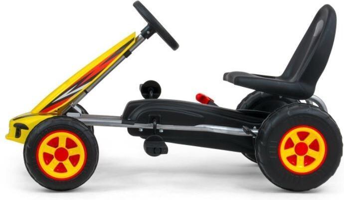 Actual product image Mally Go-kart Viper red pedals
