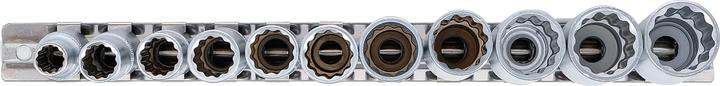 Actual product image BGS Socket Set, 12-point, deep 10 mm (3/8") Drive 8 - 19 mm 11 pcs. (10 mm)