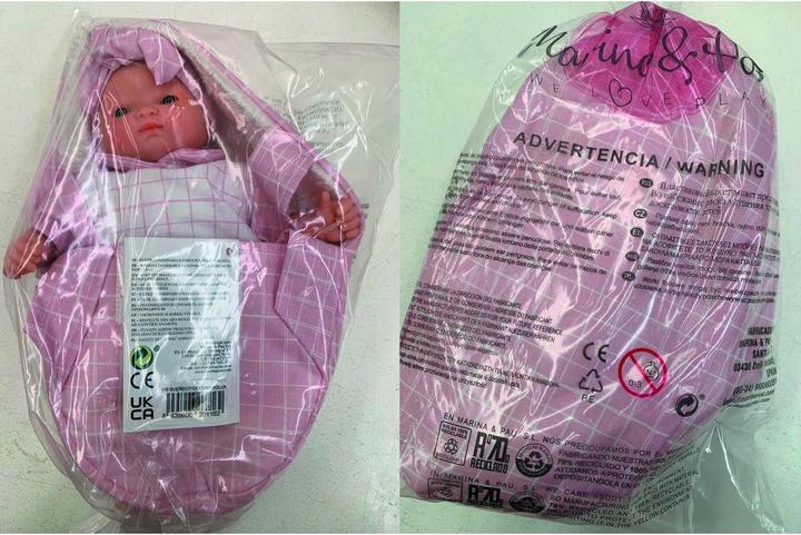 Productafbeelding Marina & Pau Babypop 26 cm
