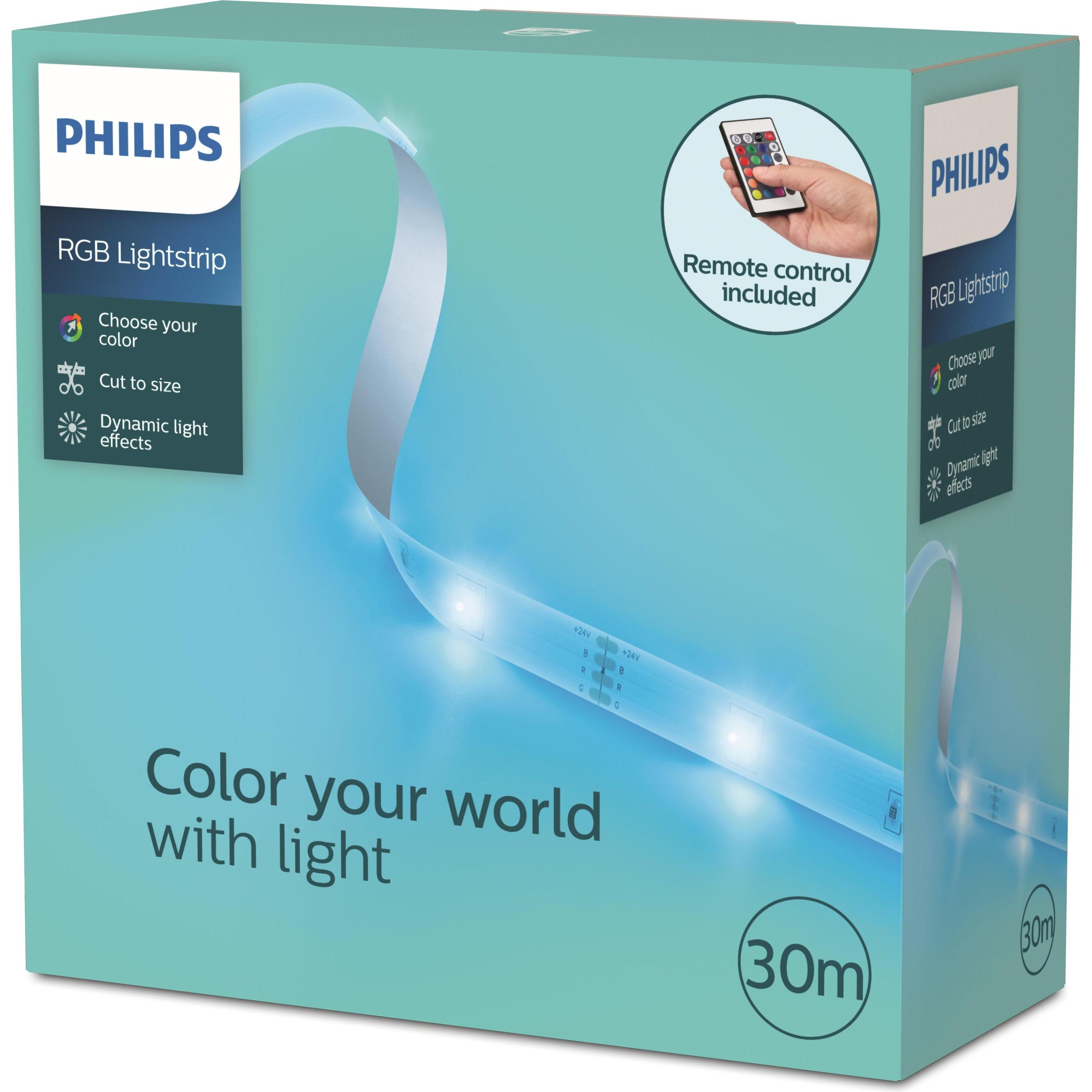 Thumbnail - Philips, LED Streifen, Lightstrip (Mehrfarbig, 3 cm, Indoor)
