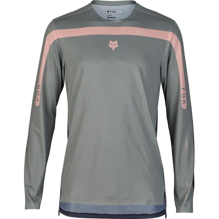 Fox, Herren, Velotrikot, Jersey 24 Flexair Aviation Ls Race G (S), Grau, S