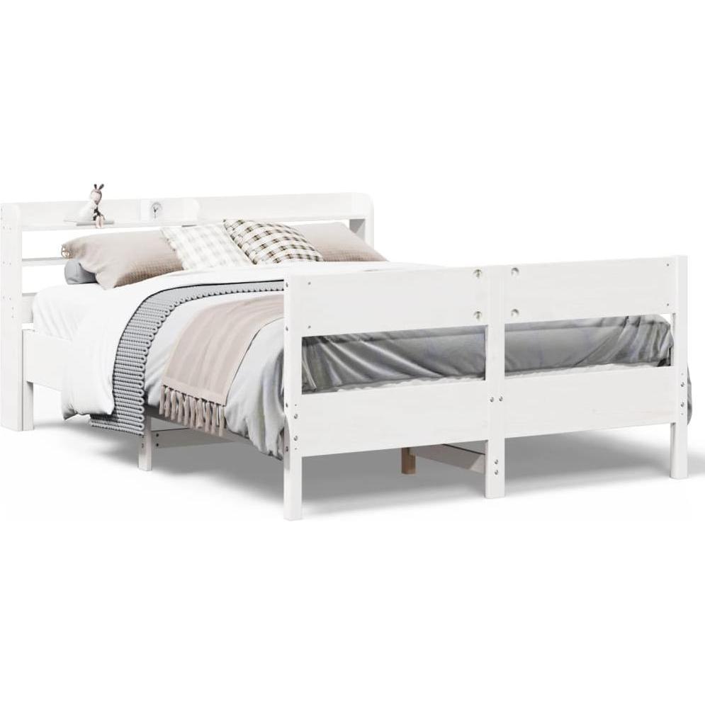 VidaXL, Bett, Bett ohne Matratze (135 x 190 cm)