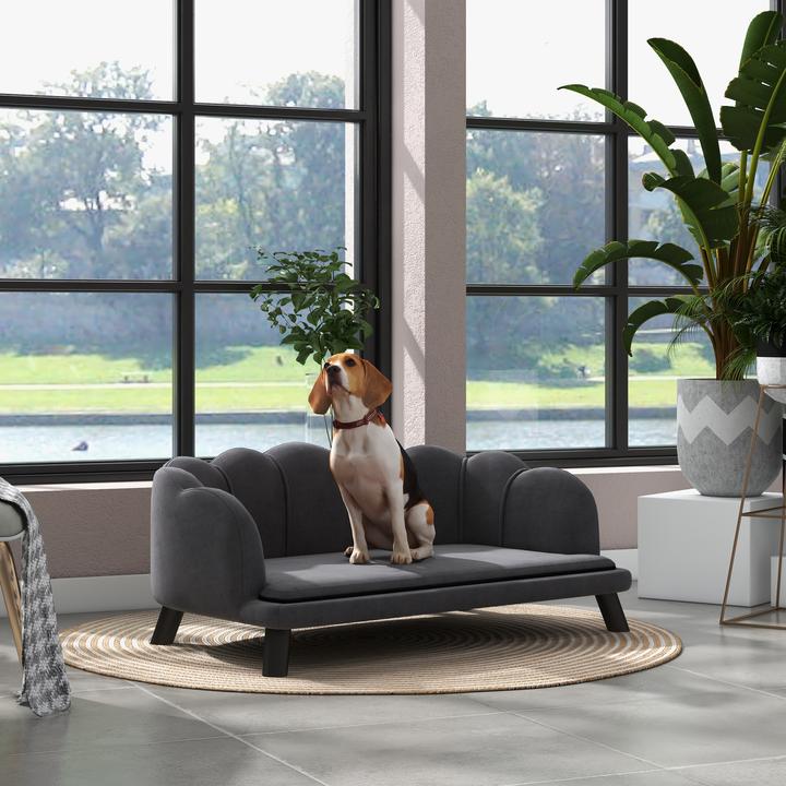 Actual product image PawHut Dog sofa with backrest (Dog)