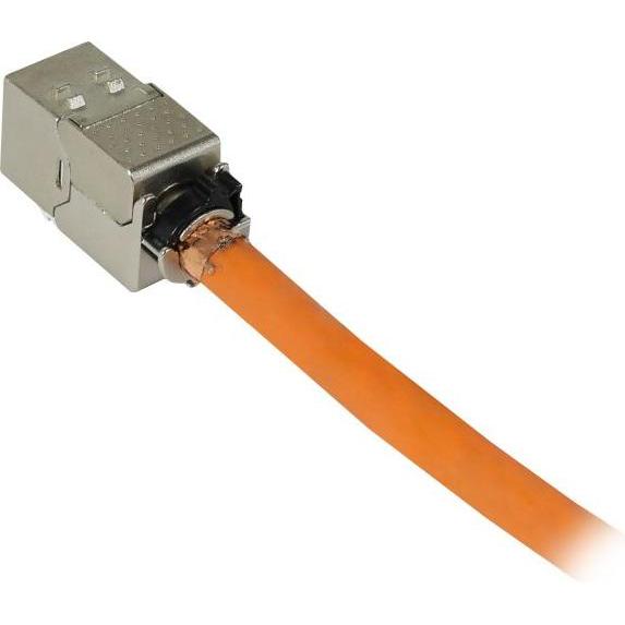 Synergy 21 Keystone,Modul, TP-BuchseRJ45, CAT6A, 500MHz, Slim-line, mit Kabelklemme, Synerg (Keystone Modul), Netzwerk Z...
