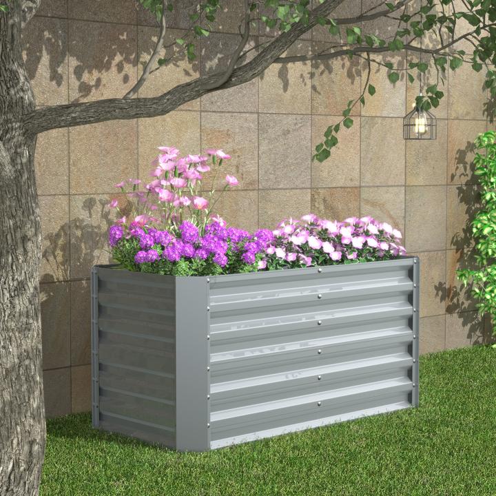 Actual product image VCM Metall Pflanzbeet 180x90 Hochbeet Galdo