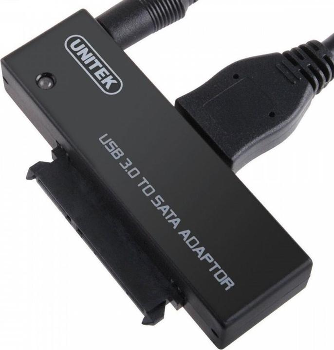 Actual product image Unitek Y-1039 USB 3.0 SATA Black Cable Interface / Adapter (SATA, USB 3.0)