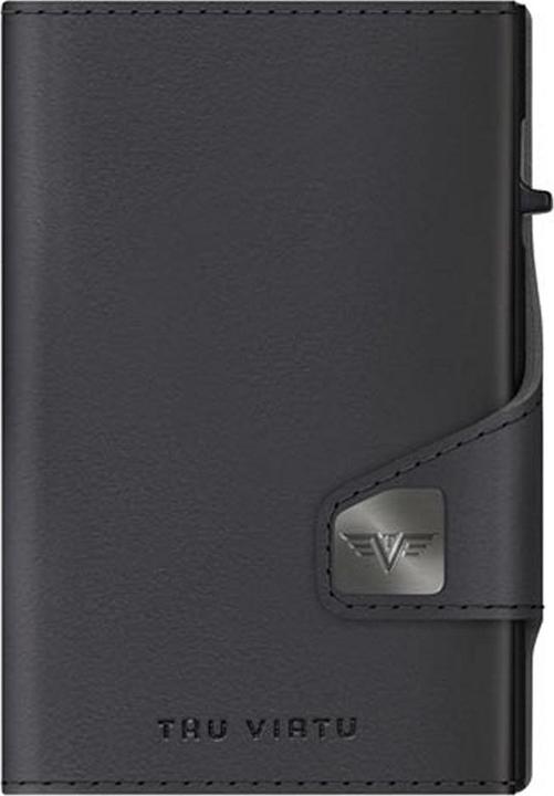 Produktbild Tru Virtu Wallet Click & Slide Vegan Bio Apple Black/Black