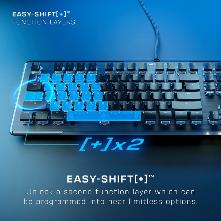 Actual product image Turtle Beach VULCAN II - Gaming Keyboard (CH, Cable)