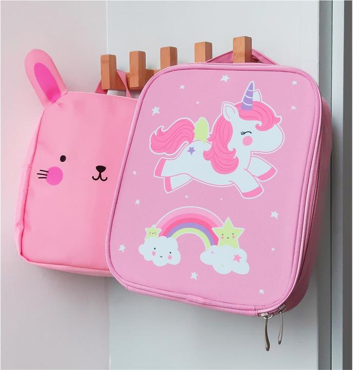 Image du produit A Little Lovely Company Sac isotherme Licorne CBUNPI09 Rose 240x290x90 mm