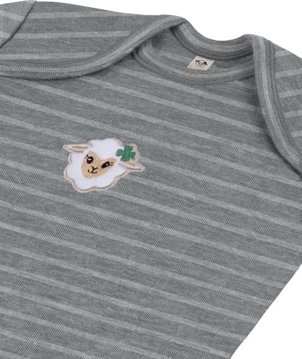 Actual product image Normani Set of 2 baby merino bodysuit short sleeves "Tauranga" - 9289 (62)