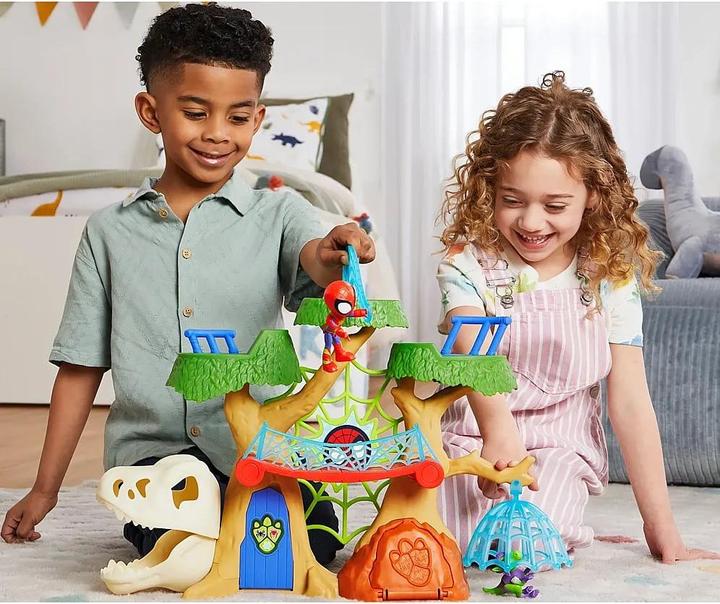 Produktbild Hasbro Saf Dinowebs Treehouse