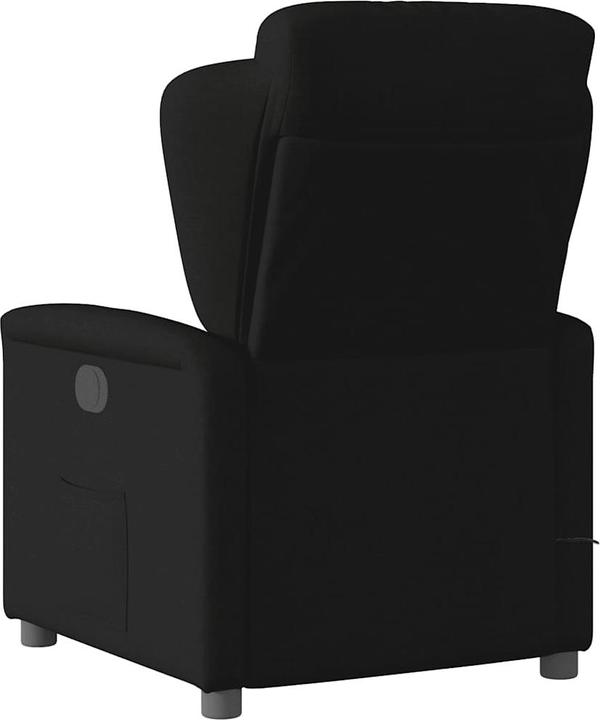 Produktbild vidaXL Massagesessel Elektrisch Schwarz Stoff