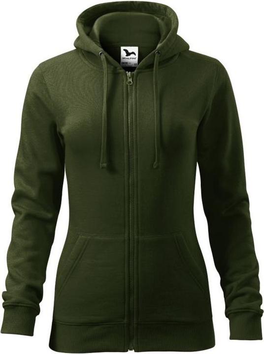Produktbild Malfini Women's Trendy Zipper Sweatshirt (Military) (M)