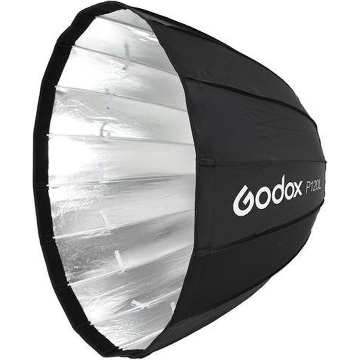 Godox P120L (Softbox parabolico, 120 cm), Softbox + Riflettore