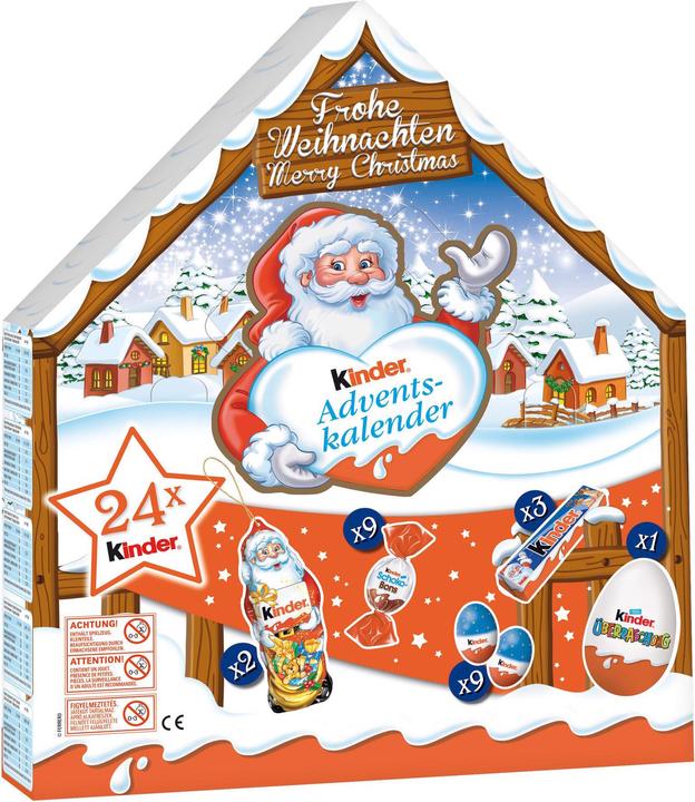 Ferrero Adventskalender Kinder Schokolade Mix
