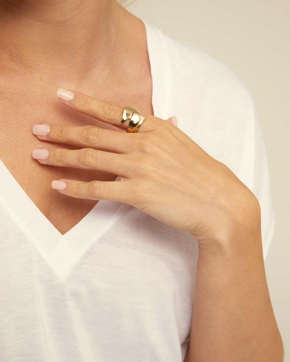 Produktbild UNOde50 Anello Ripple (15, 750/18 K Gold)