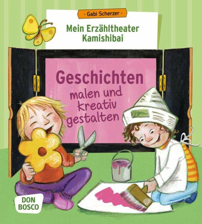 Produktbild Mein Erzähltheater Kamishibai: Geschichten malen und kreativ gestalten (Deutsch, Gabi Scherzer, 2017)