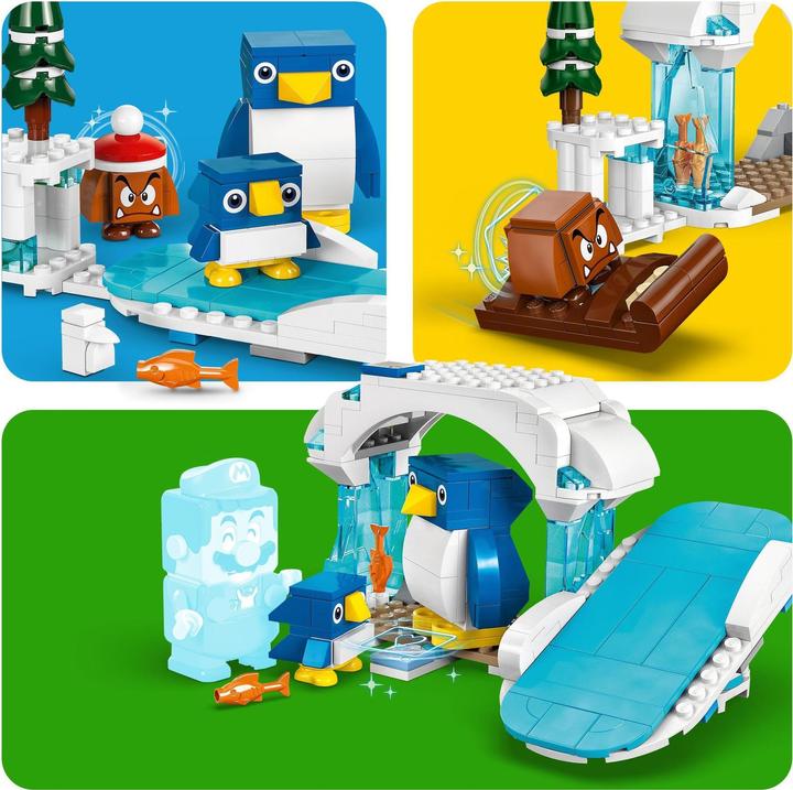Productafbeelding LEGO 71430 Sneeuwavontuur met de familie pinguïn - uitbreidingsset (71430, LEGO Super Mario)